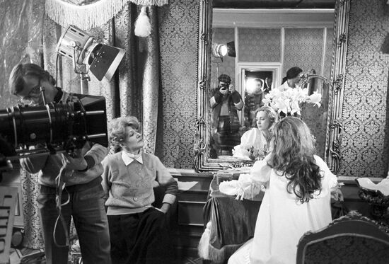 Shooting of film "Naval Cadets, Charge!"