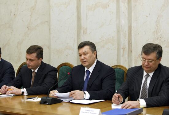 Dmitry Medvedev visits Ukraine