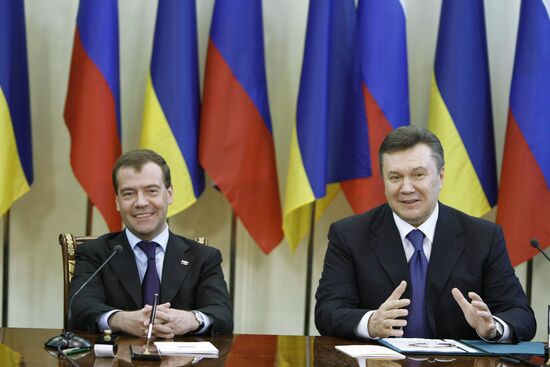 Dmitry Medvedev visits Ukraine