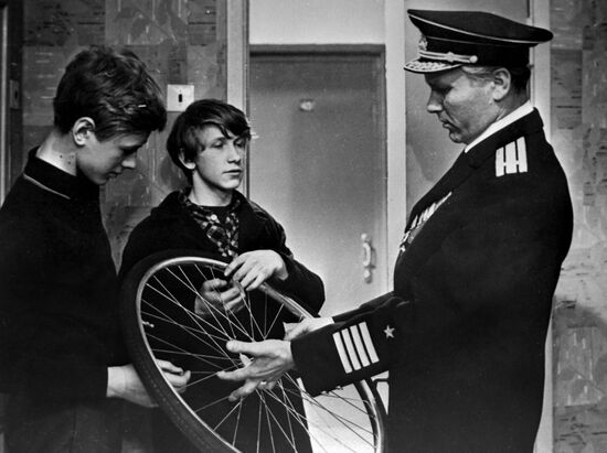 Shot from film "Man's Talk"