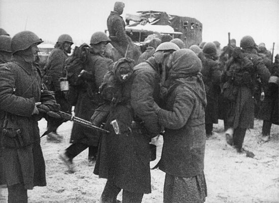 Scene from documentary "Muscovites in 1941"