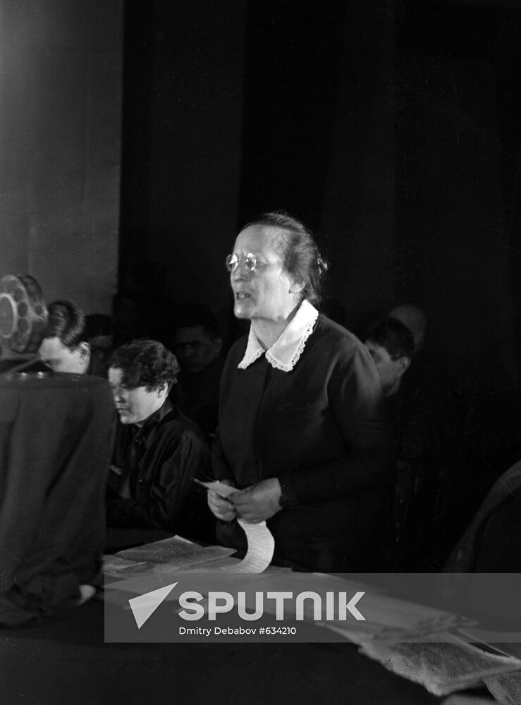 Soviet Communist Party activist Rozalia Zemlyachka