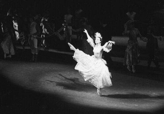 Scene from ballet Anna Karenina