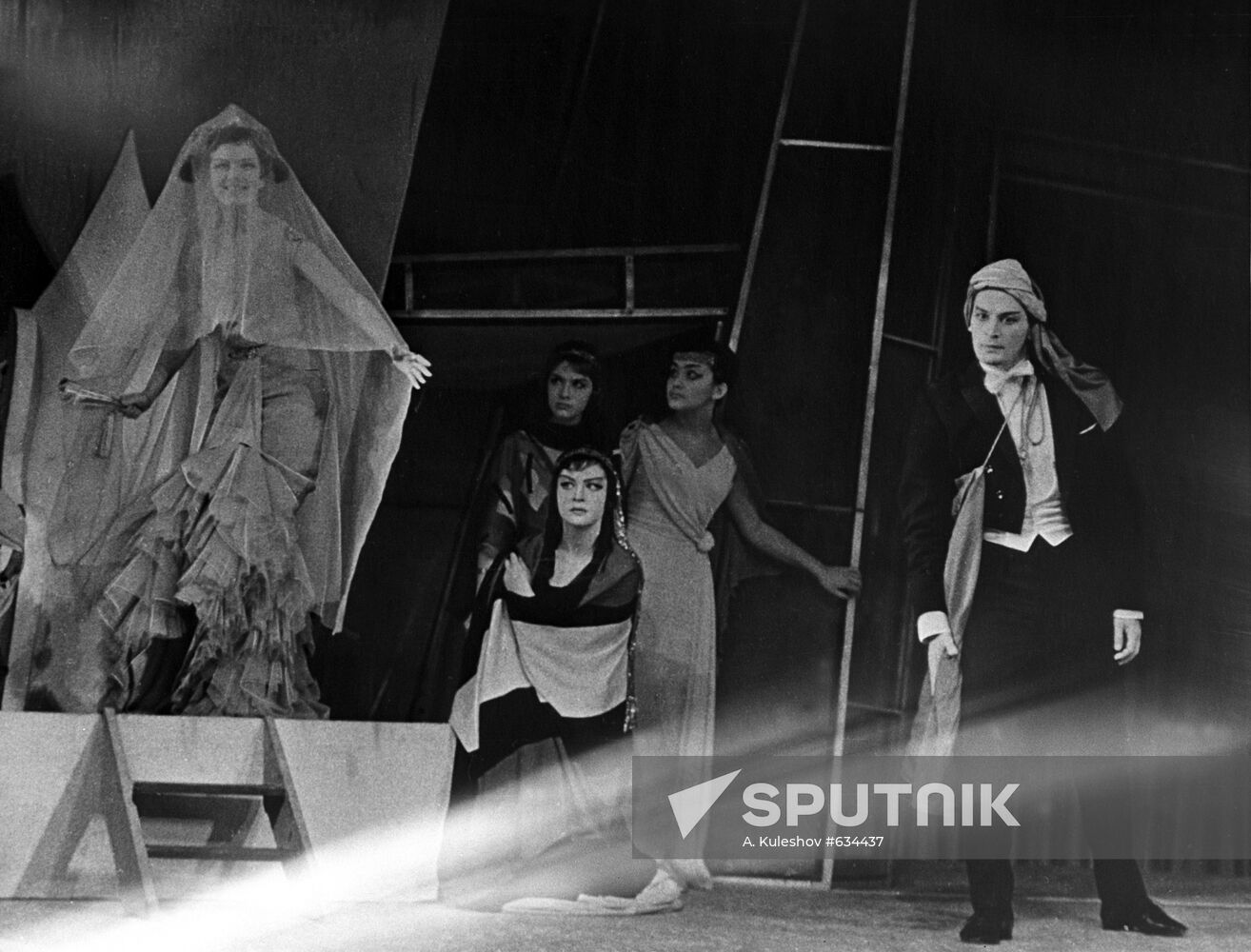 Scene from play Turandot