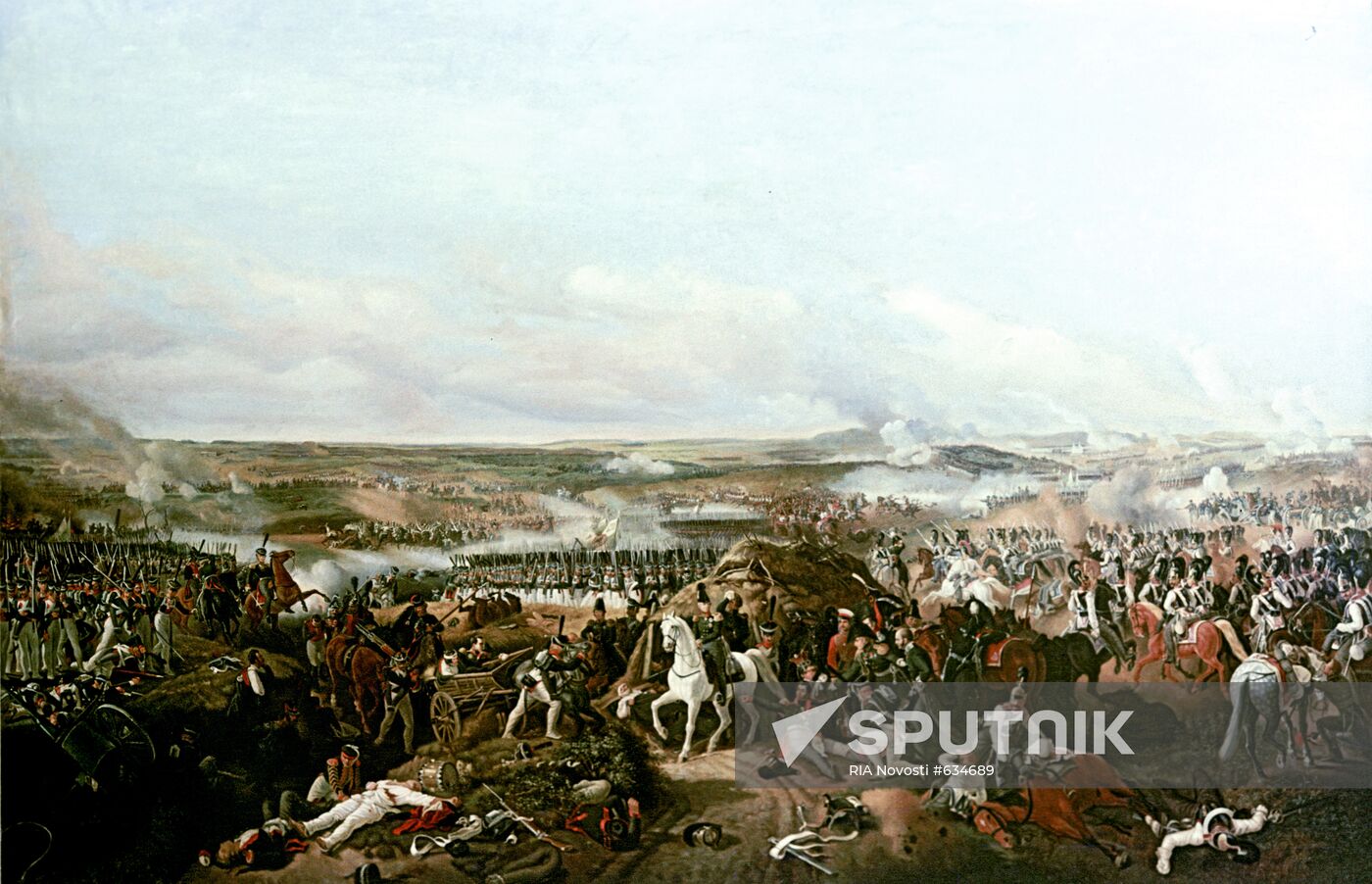 "The Battle of Borodino on August 26, 1812"