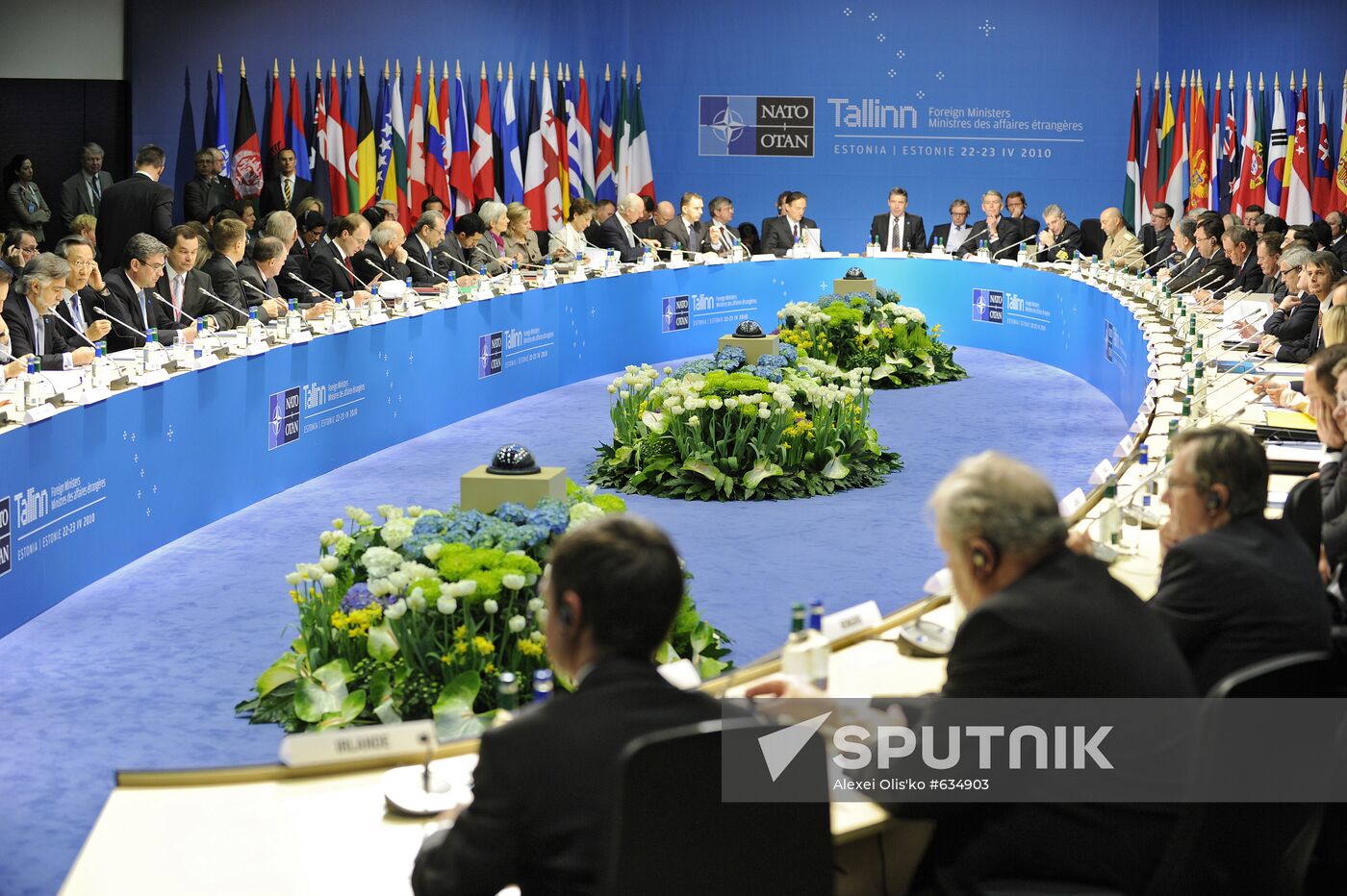 Meeting of foreign ministers of NATO's member states. Day 2