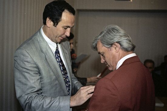 Shamil Tarpischev and Georgy Lunacharsky
