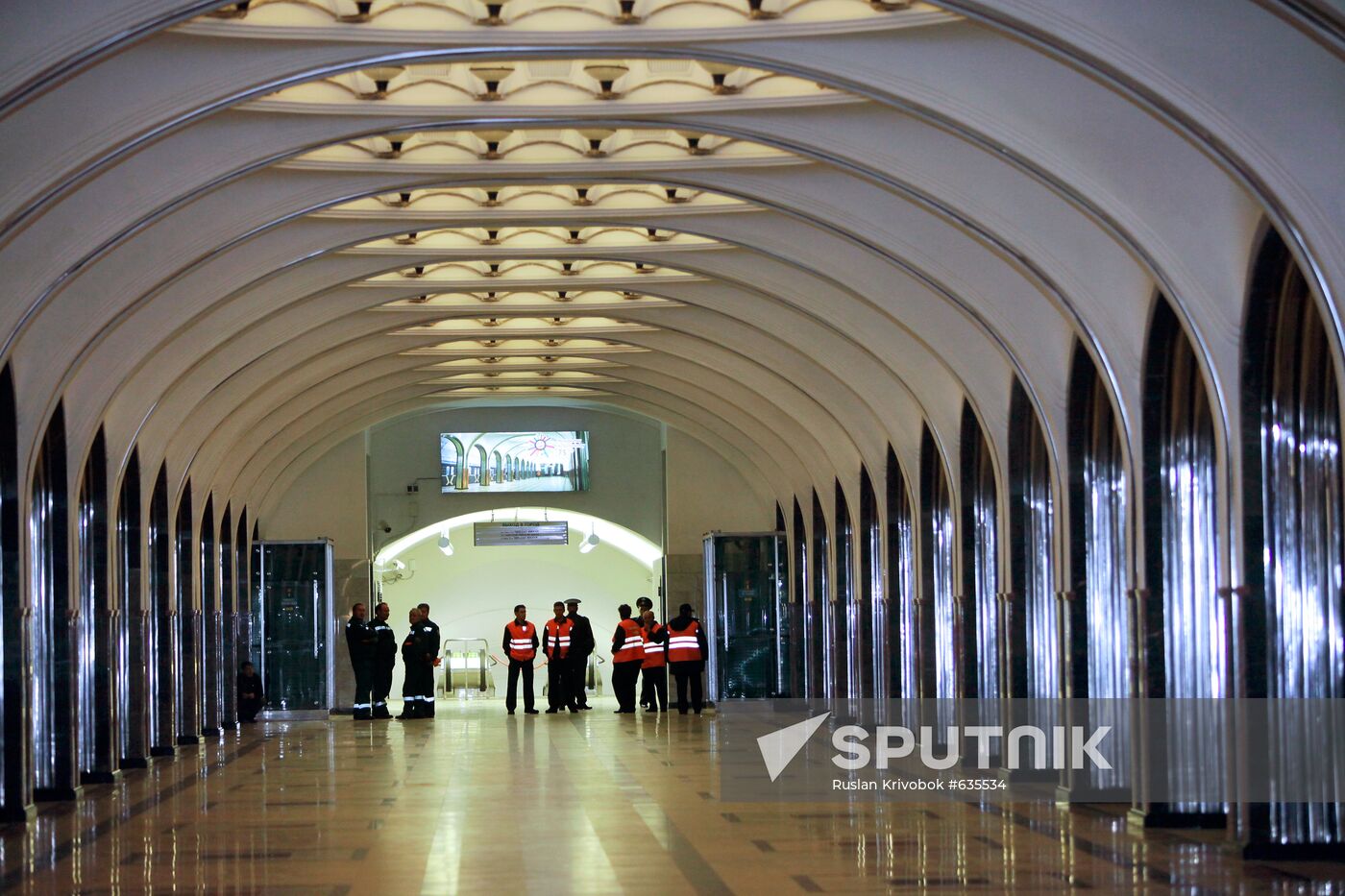 Mayakovskaya metro station reopens after reconstruction