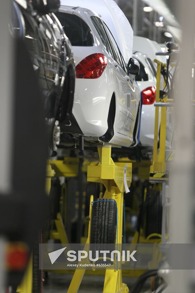 Peugeot plant in Kaluga Region