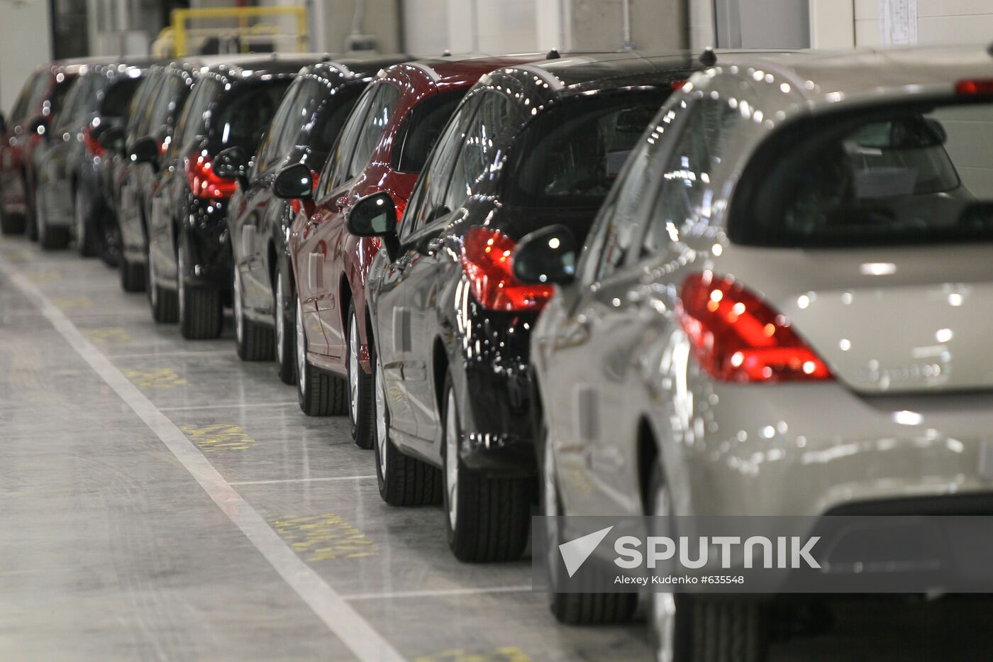 Peugeot plant in Kaluga Region