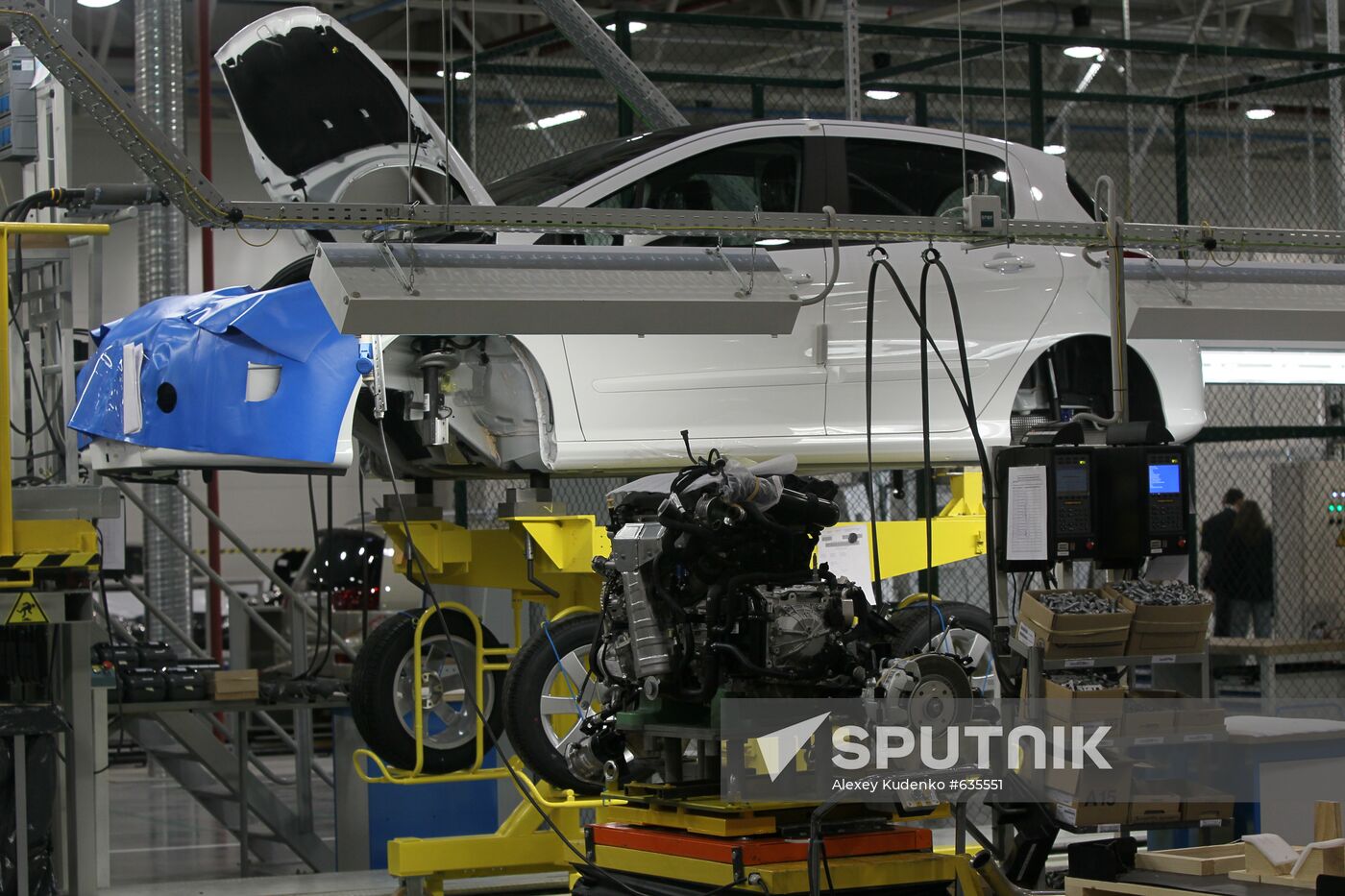 Peugeot plant in Kaluga Region