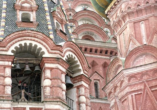 The bells of the Intercession Cathedral