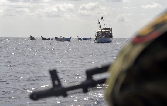 Vessel suspected of piracy spotted in Gulf of Aden