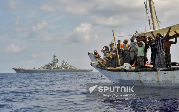 Vessel suspected of piracy spotted in Gulf of Aden