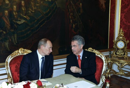 Russian fans at European Judo Championship in Vienna