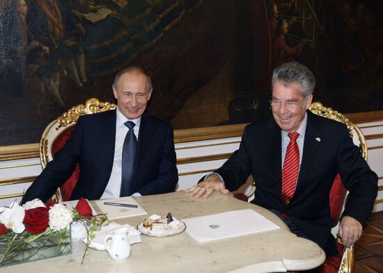 Russian fans at European Judo Championship in Vienna