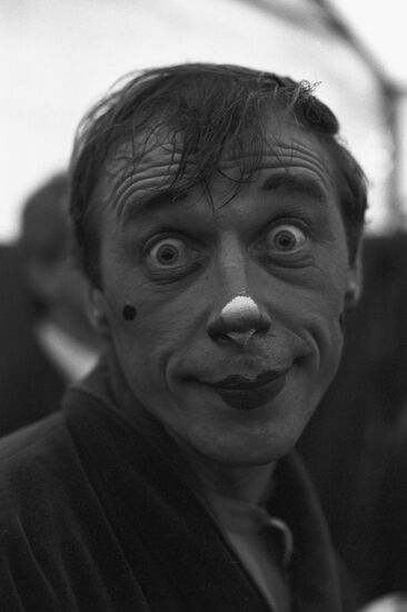 Clown, comic artist Vyacheslav Durdinov
