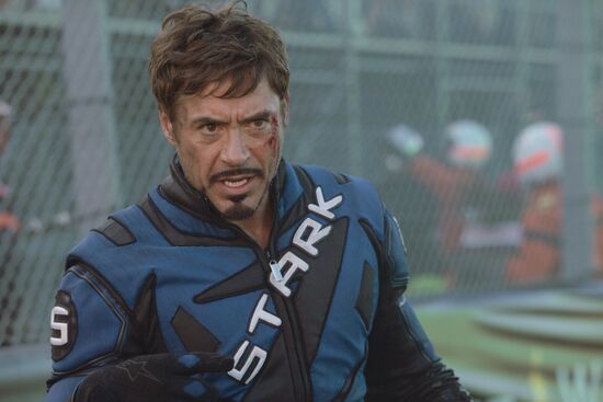 Scene from 'Iron Man 2' Movie