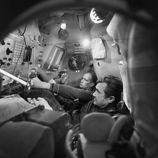 Soyuz - 16 spaceship crew.