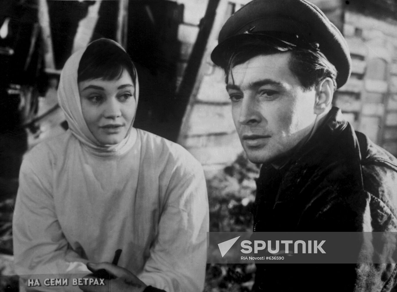 Scene from movie "Na semi vetrakh"
