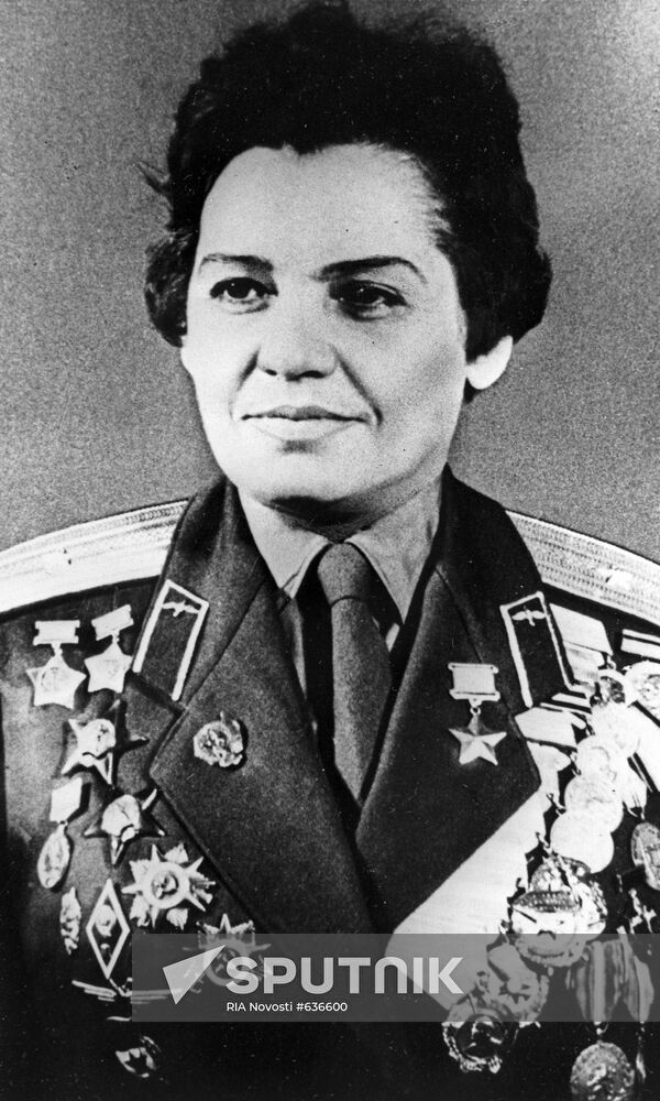 Veteran of the Great Patriotic War Marina Chechnyova