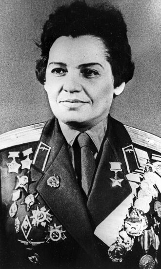 Veteran of the Great Patriotic War Marina Chechnyova