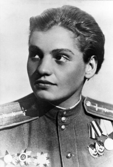 Guards captain Marina Chechnyova