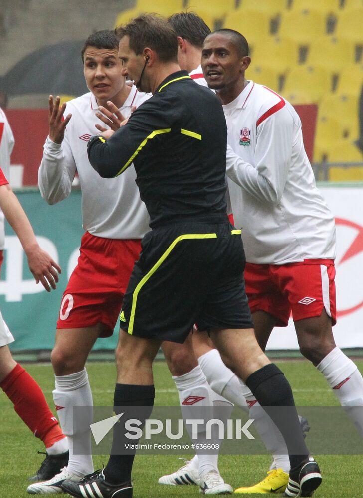 Football. Spartak Moscow vs. Spartak-Nalchik
