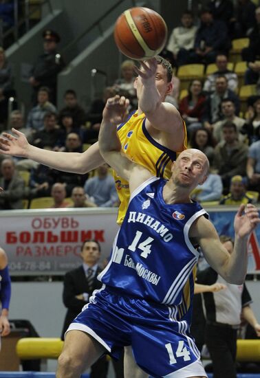 Basketball. Super League. Khimki vs Dynamo