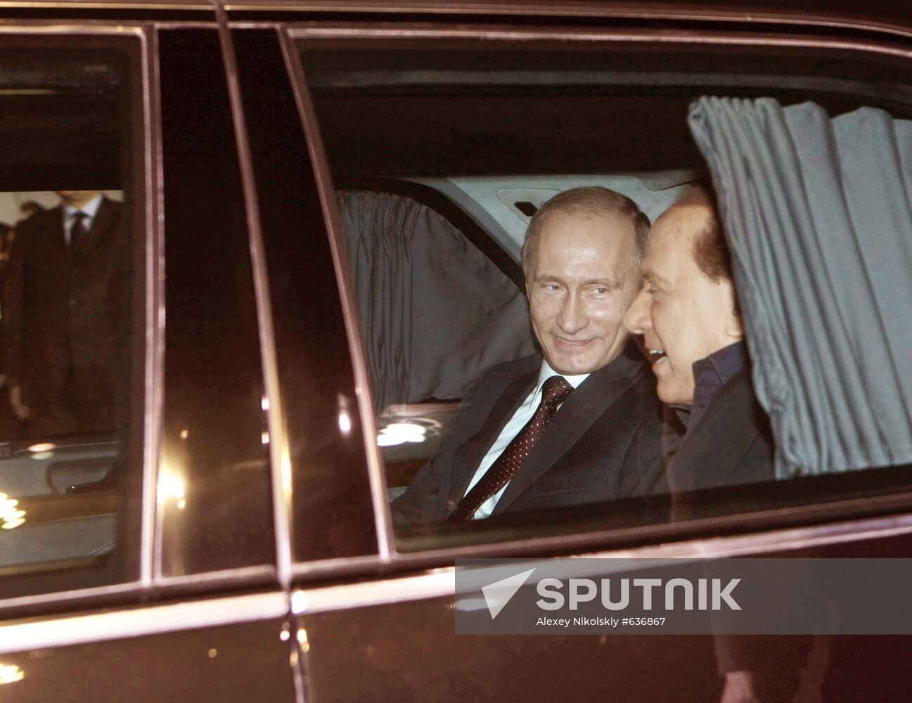 Prime Minister Vladimir Putin visits Italy