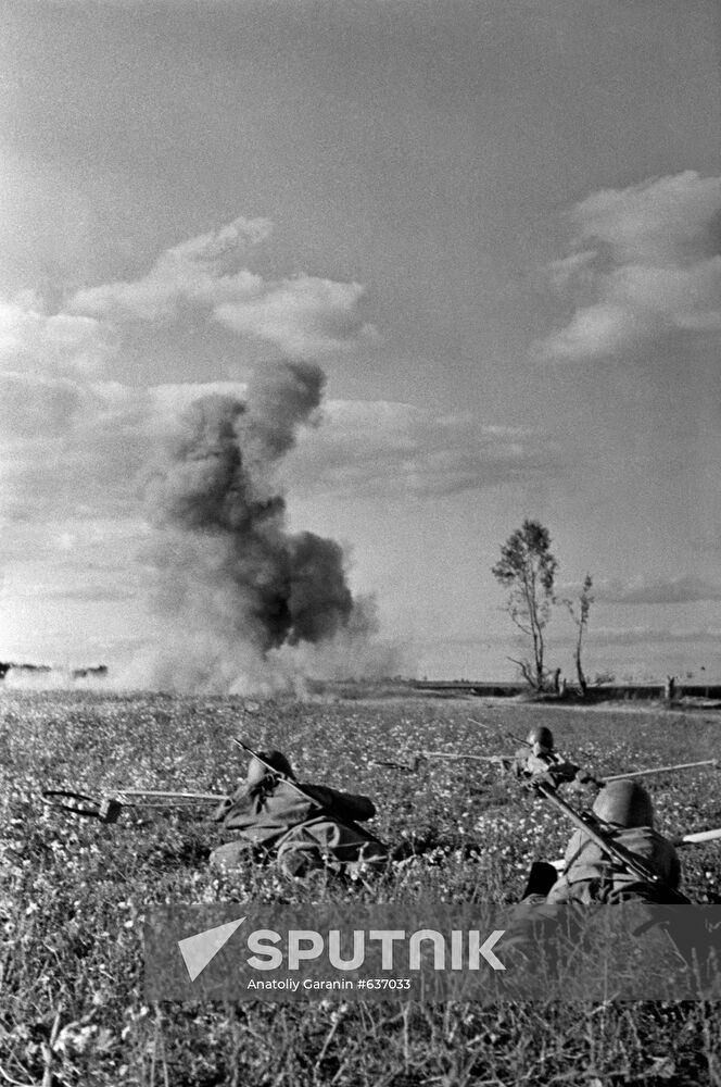 Fighting near Rzhev