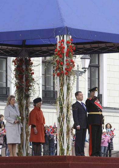 President Dmitry Medvedev visits Norway