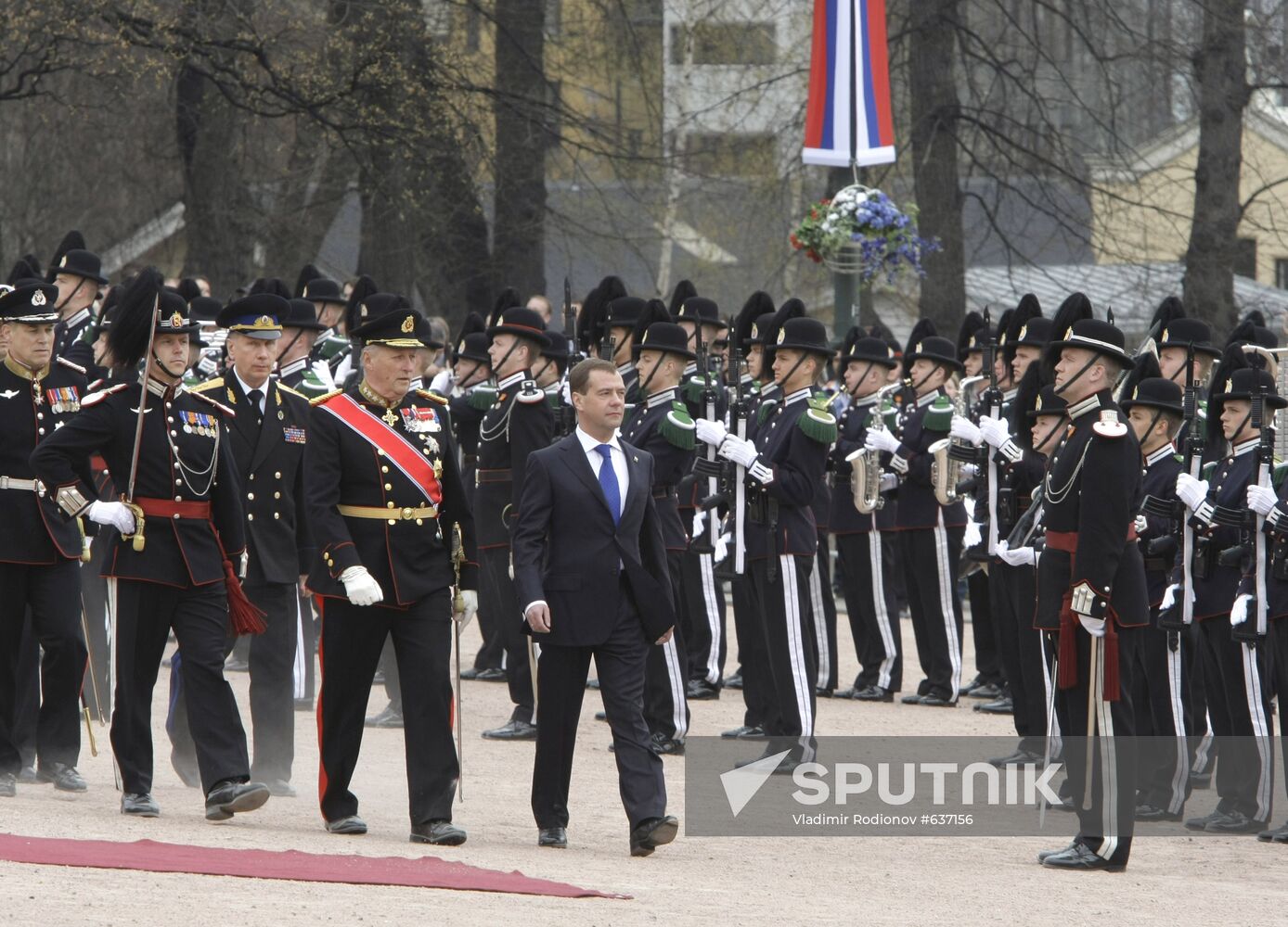 President Dmitry Medvedev visits Norway