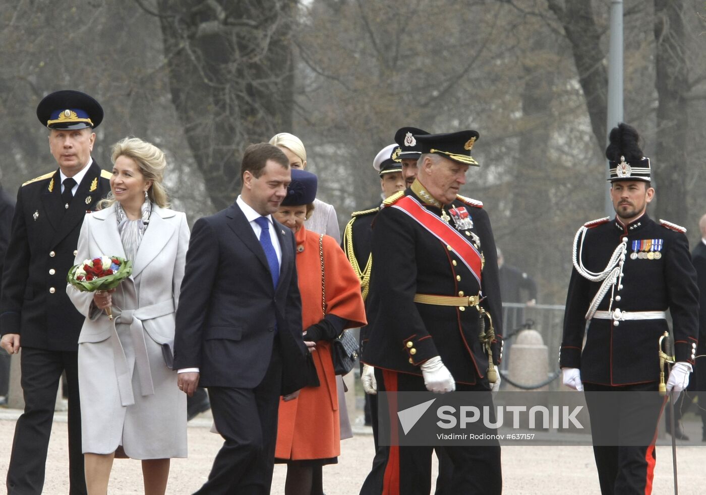 President Dmitry Medvedev visits Norway