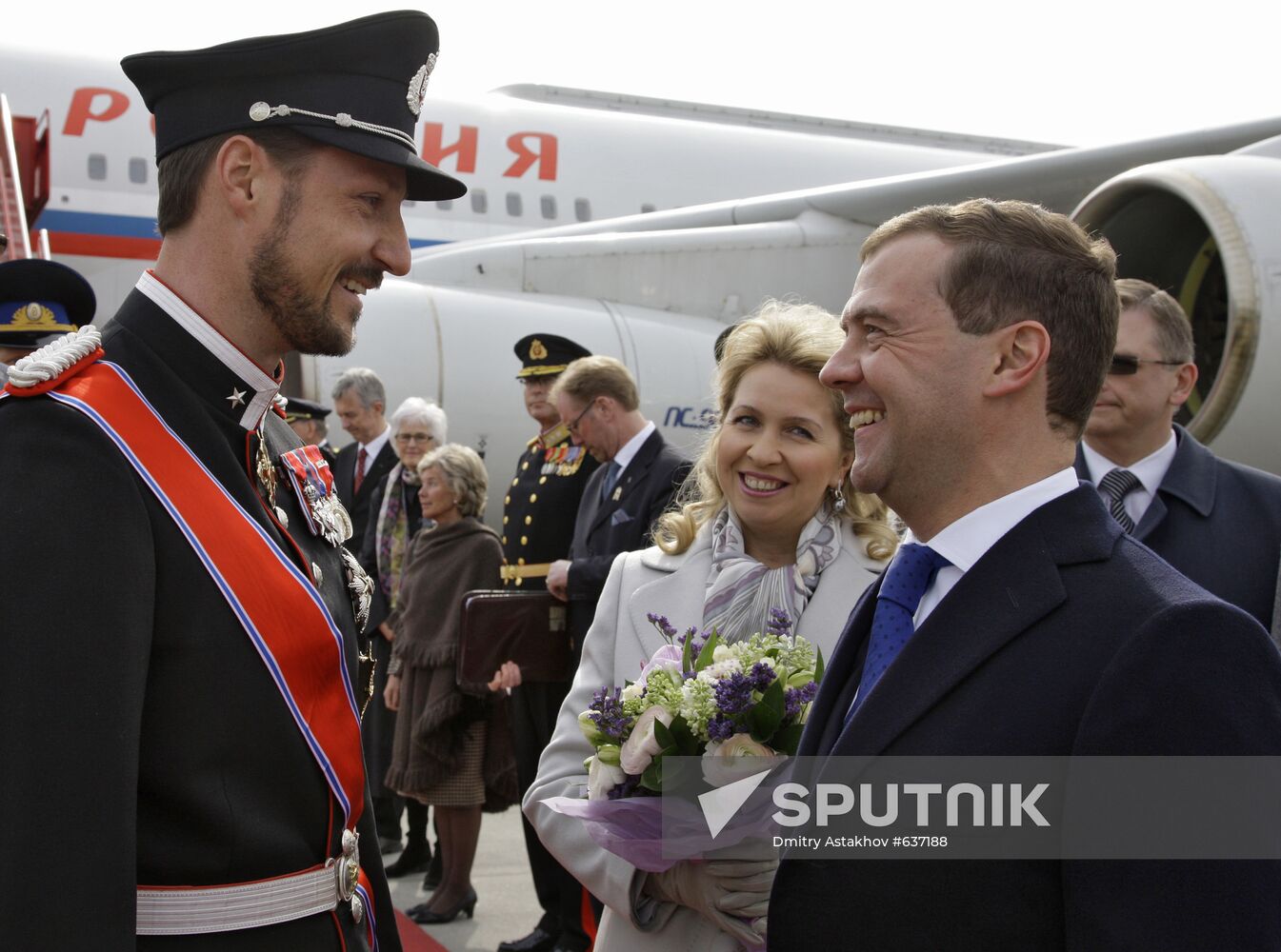 President Dmitry Medvedev visits Norway