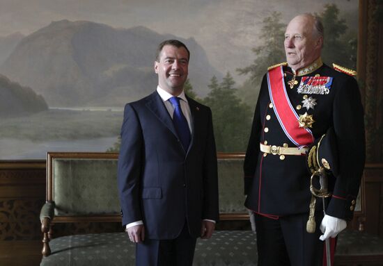 President Dmitry Medvedev visits Norway