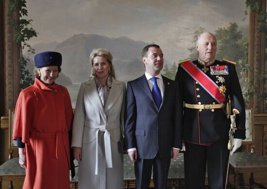 President Dmitry Medvedev visits Norway