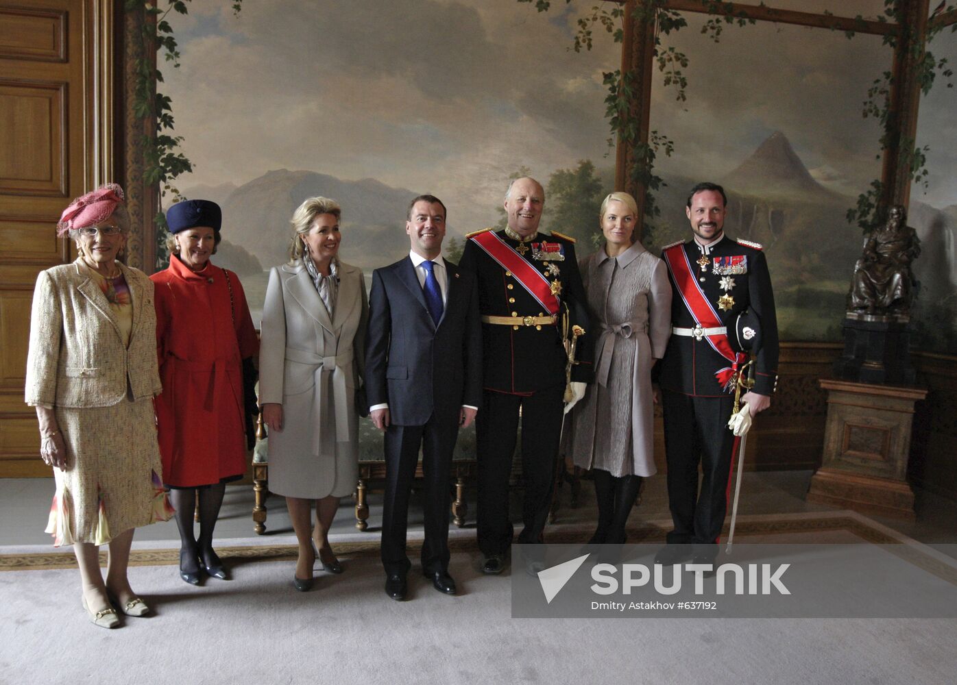 President Dmitry Medvedev visits Norway