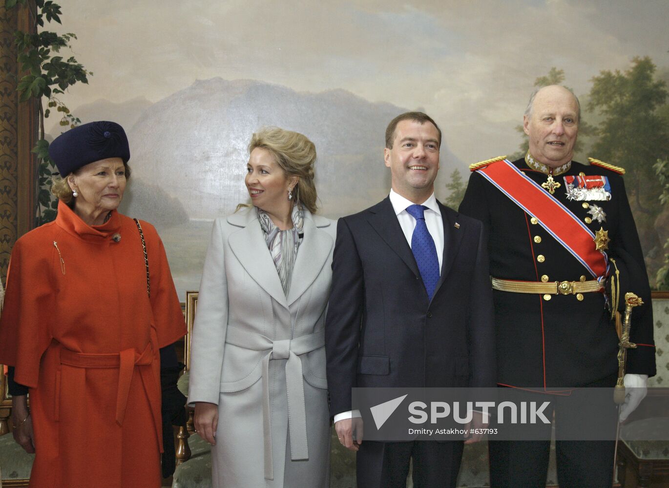 President Dmitry Medvedev visits Norway