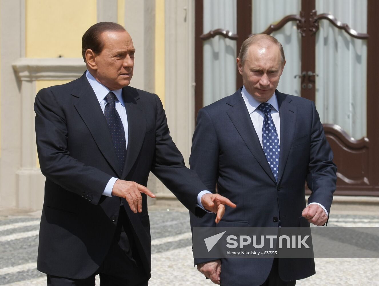 Prime Minister Vladimir Putin visits Italy