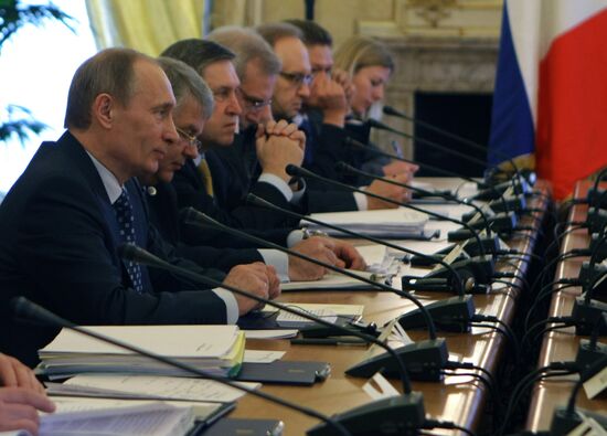 Prime Minister Vladimir Putin visits Italy