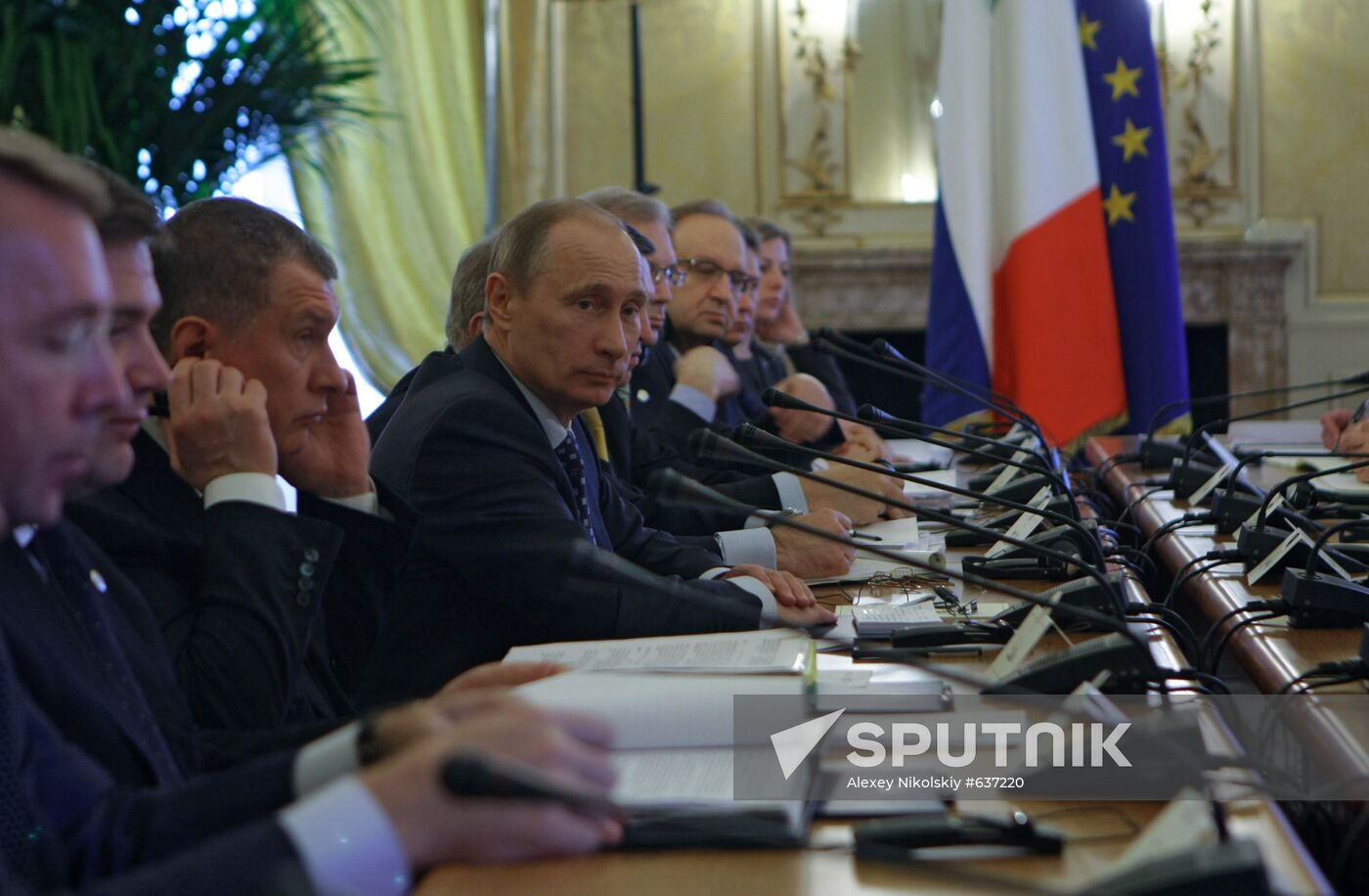 Prime Minister Vladimir Putin visits Italy