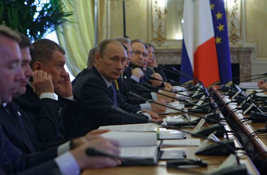 Prime Minister Vladimir Putin visits Italy