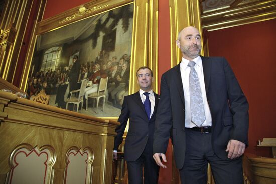 President Dmitry Medvedev visits Norway