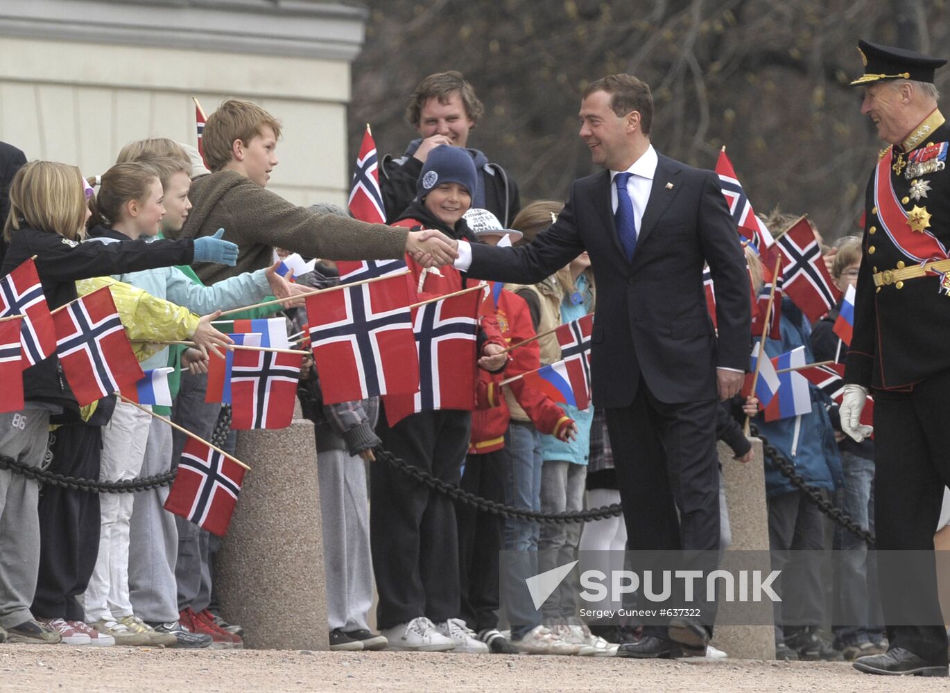 President Dmitry Medvedev visits Norway