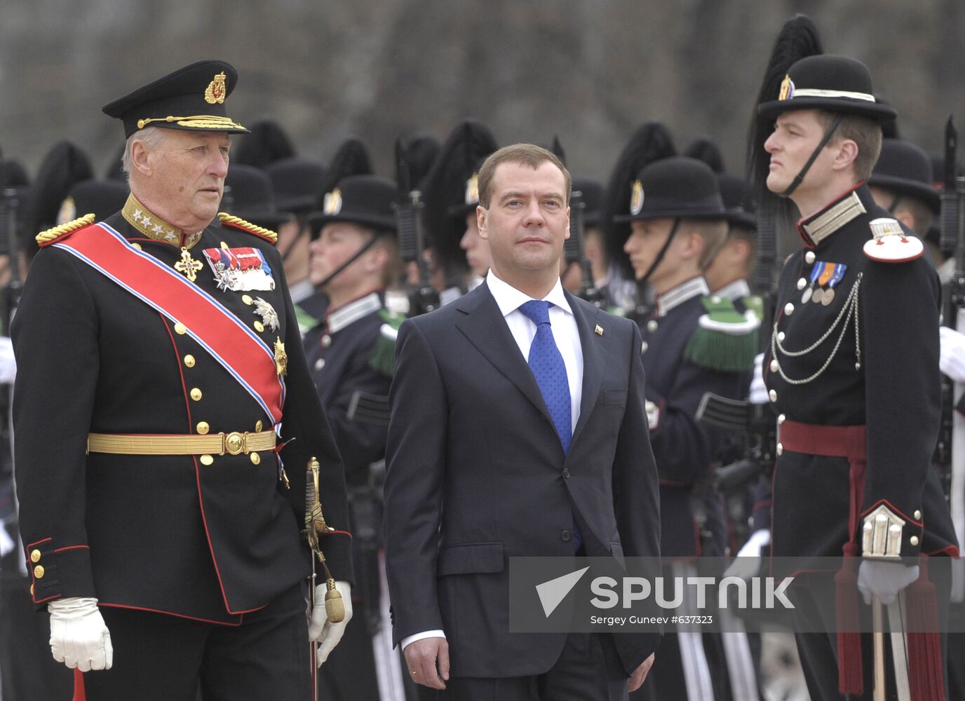 President Dmitry Medvedev visits Norway