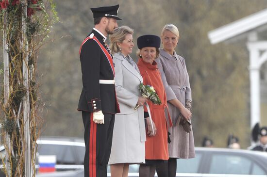President Dmitry Medvedev visits Norway