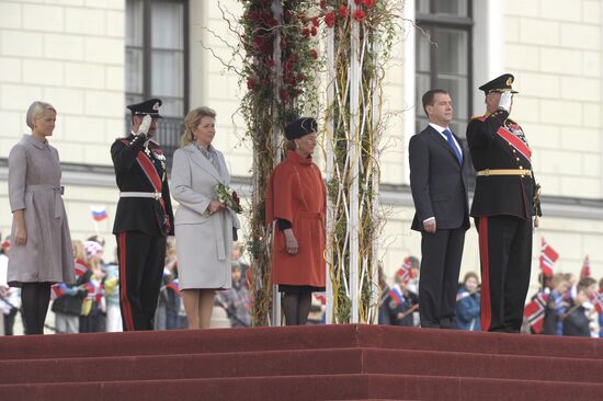 President Dmitry Medvedev's state visit to Norway