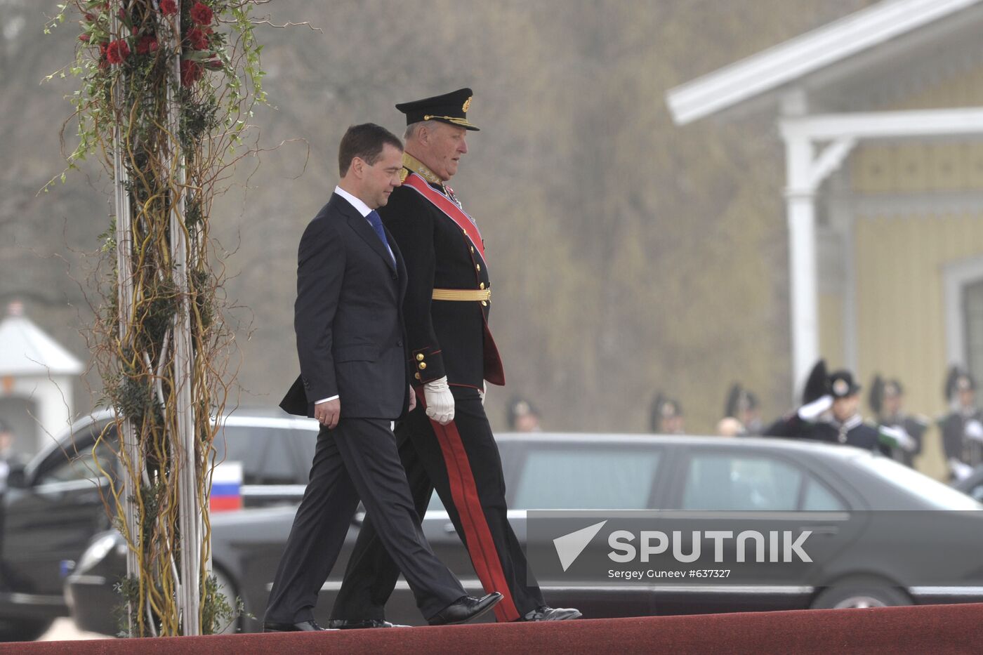 President Dmitry Medvedev visits Norway