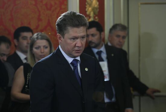 Gazprom CEO Aleksei Miller